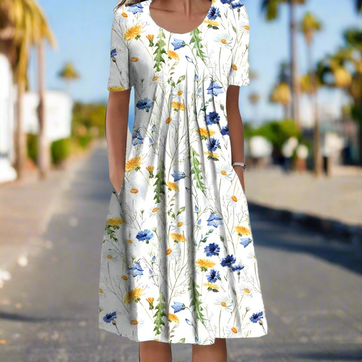 ADELIDA™ | ROBE À FLEURS CHARMANTE