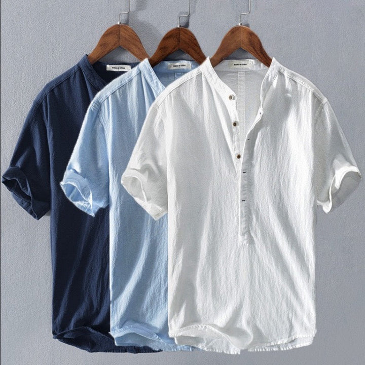 Damian™  | Cotton-Linen Shirt